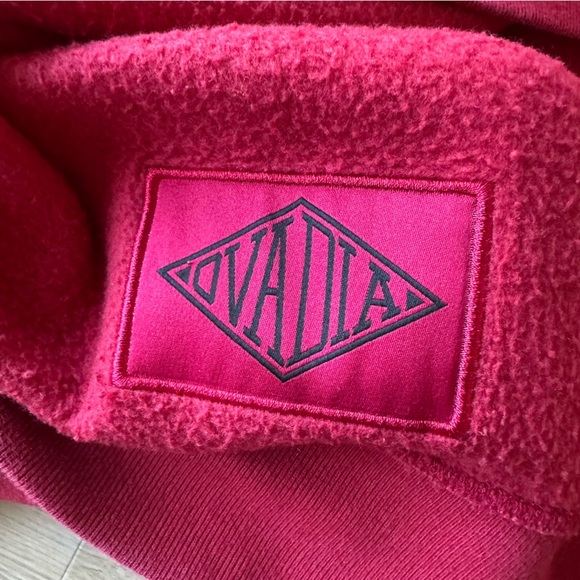 Ovadia & Sons Red Dune Inside Out Sweatshirt Mens Crew Neck Sweatshirt Size XL - Picture 13 of 14